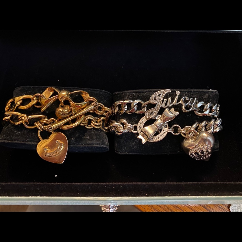 4 Juicy Couture Bracelets  jewelry AWESOME GIFT